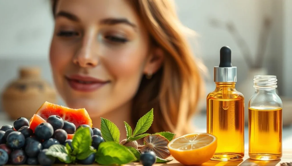 antioxidantes para pele jovem