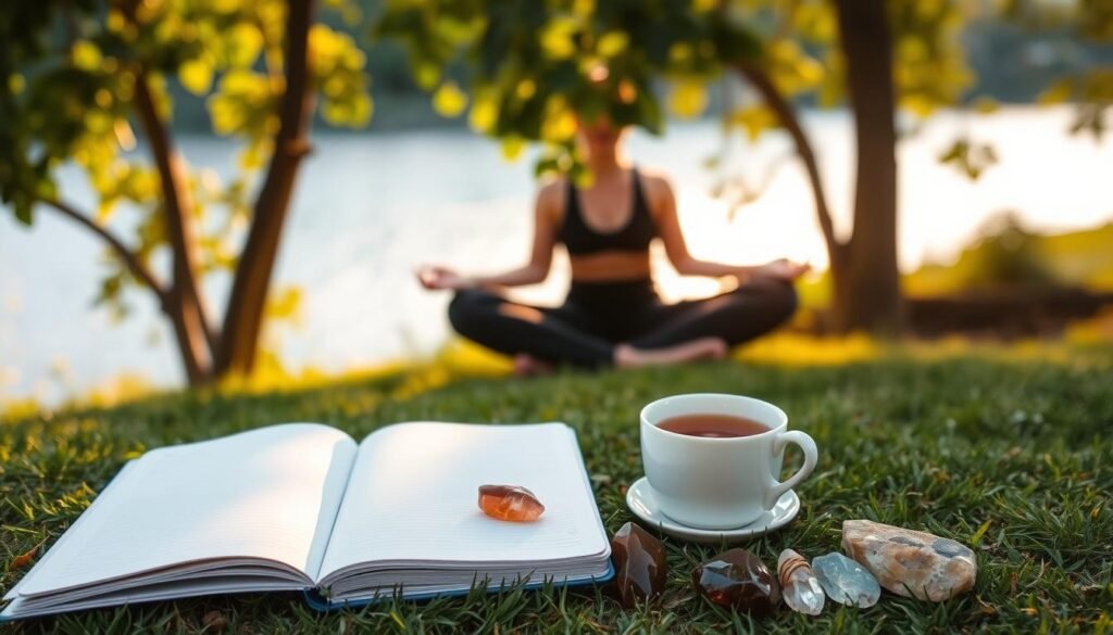 práticas de autocuidado e saúde mental